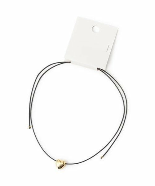 Mi-je / ミジェ ネックレス・ペンダント・チョーカー | ハートチョーカー【韓国ファッション】（ゴールド）