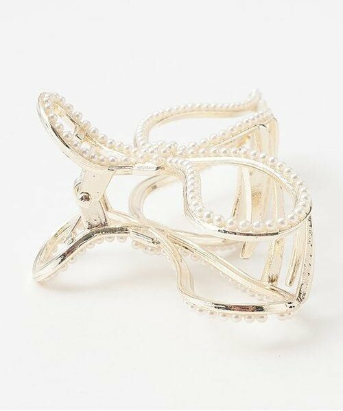 Mi-je / ミジェ ヘアピン | パールリボンバンスクリップ【韓国ファッション】 | 詳細1