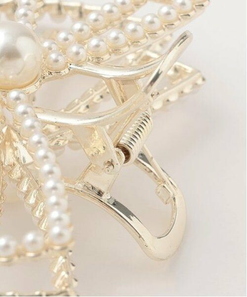 Mi-je / ミジェ ヘアピン | パールリボンバンスクリップ【韓国ファッション】 | 詳細3