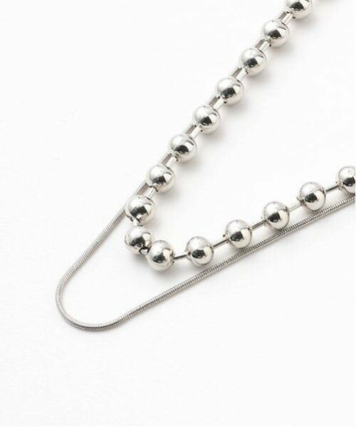 Mi-je / ミジェ ネックレス・ペンダント・チョーカー | ボールチェーンネックレス【韓国ファッション】 | 詳細4