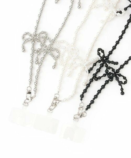 Mi-je / ミジェ ブローチ・コサージュ | ビーズリボンストラップ【韓国ファッション】 | 詳細4