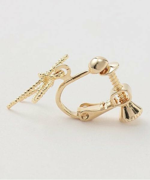 Mi-je / ミジェ ピアス・イヤリング | リボンイヤリング【韓国ファッション】 | 詳細1