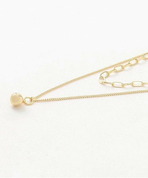 Mi-je / ミジェ ネックレス・ペンダント・チョーカー | 2連チェーンネックレス【韓国ファッション】 | 詳細2