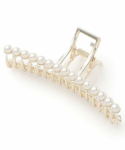 Mi-je / ミジェ ヘアピン | アソートパールバンスクリップ【韓国ファッション】（オフ ホワイト）