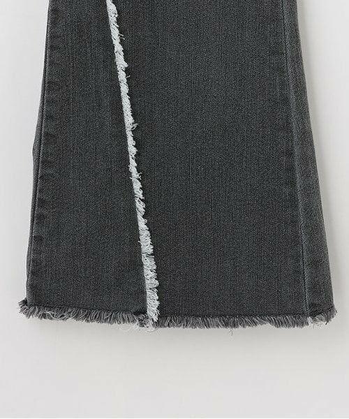 Mi-je / ミジェ その他パンツ | フリンジデニムフレアパンツ【韓国ファッション】 | 詳細11