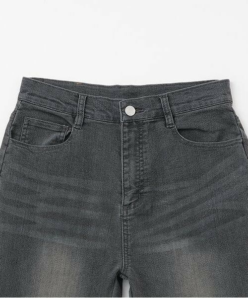 Mi-je / ミジェ その他パンツ | フリンジデニムフレアパンツ【韓国ファッション】 | 詳細8