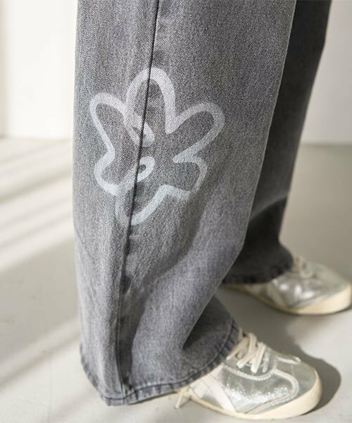 Mi-je / ミジェ その他パンツ | タックデニムワイドパンツ【韓国ファッション】 | 詳細7