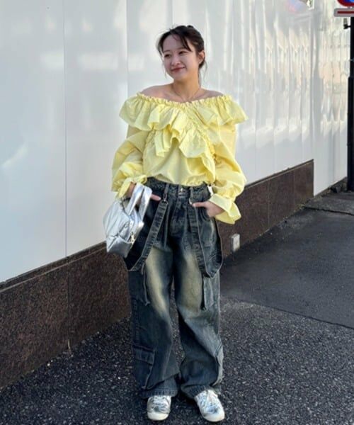 Mi-je / ミジェ その他パンツ | デニムカーゴパンツ【韓国ファッション】 | 詳細16