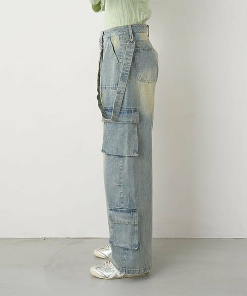 Mi-je / ミジェ その他パンツ | デニムカーゴパンツ【韓国ファッション】 | 詳細3