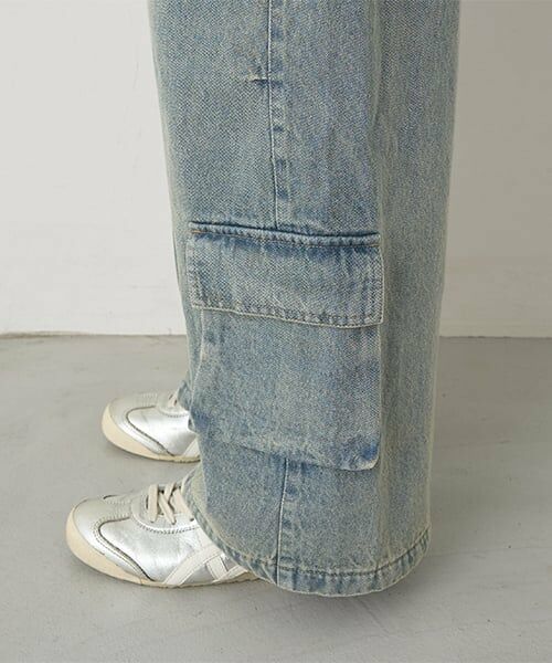 Mi-je / ミジェ その他パンツ | デニムカーゴパンツ【韓国ファッション】 | 詳細8