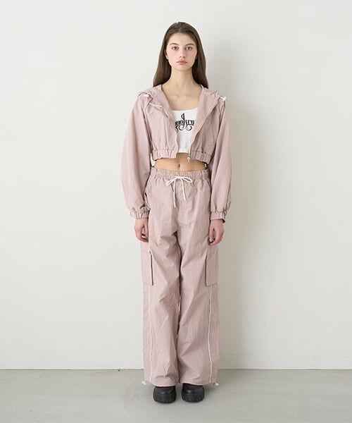 Mi-je / ミジェ その他パンツ | サイドラインカーゴパンツ【韓国ファッション】 | 詳細4