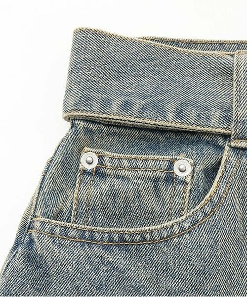 Mi-je / ミジェ ミニ・ひざ丈スカート | ベルトつきデニムカーゴスカート【韓国ファッション】 | 詳細11