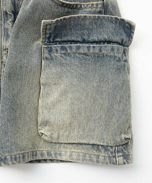 Mi-je / ミジェ ミニ・ひざ丈スカート | ベルトつきデニムカーゴスカート【韓国ファッション】 | 詳細12