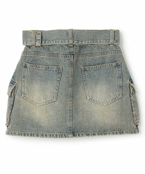 Mi-je / ミジェ ミニ・ひざ丈スカート | ベルトつきデニムカーゴスカート【韓国ファッション】 | 詳細7