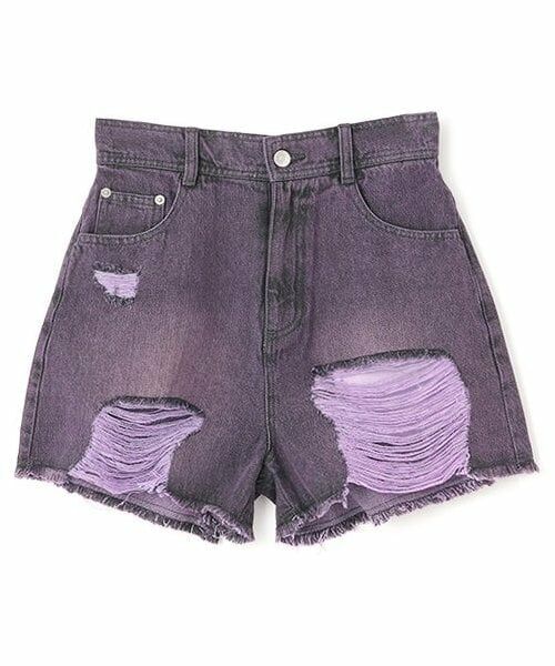 Mi-je / ミジェ ショート・ハーフ・半端丈パンツ | ダメージショートパンツ【韓国ファッション】 | 詳細4