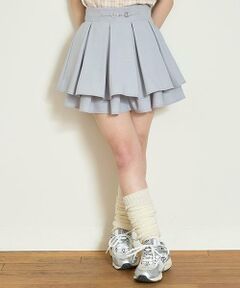 Mi-je / ミジェ ミニ・ひざ丈スカート | ハイウエストプリーツスカート【韓国ファッション】