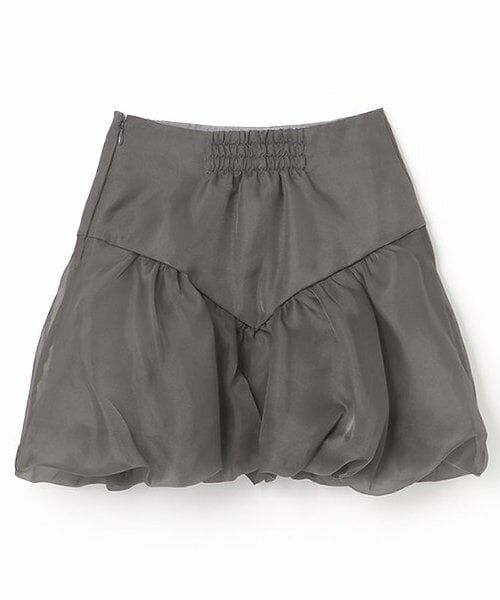 Mi-je / ミジェ ミニ・ひざ丈スカート | シアーバルーンスカート【韓国ファッション】 | 詳細6