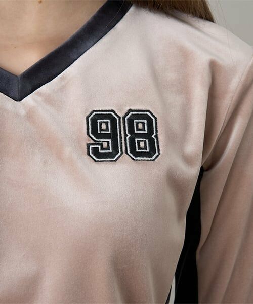 Mi-je / ミジェ Tシャツ | ベロアコンパクトプルオーバー【韓国ファッション】 | 詳細8