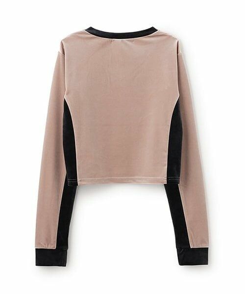 Mi-je / ミジェ Tシャツ | ベロアコンパクトプルオーバー【韓国ファッション】 | 詳細10