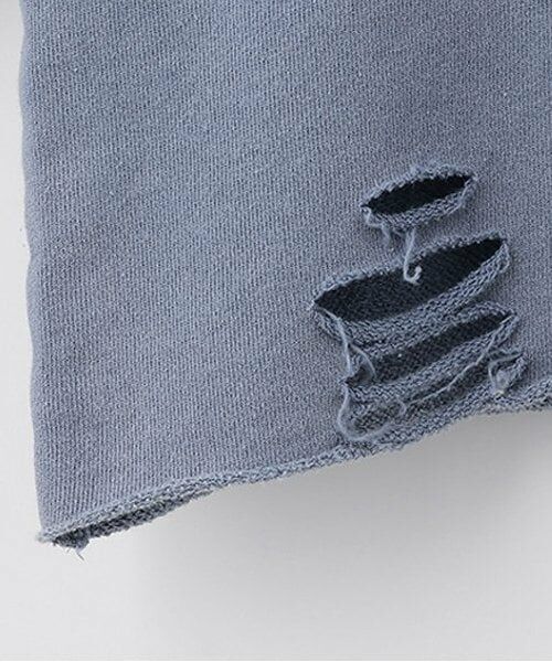 Mi-je / ミジェ スウェット | ダメージクロップドパーカ【韓国ファッション】 | 詳細13