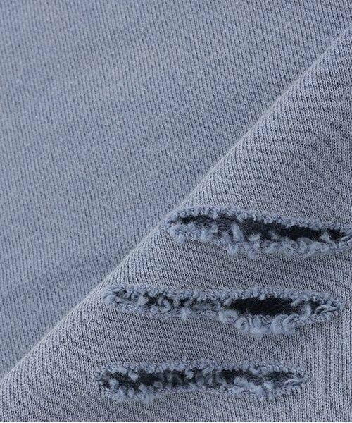 Mi-je / ミジェ スウェット | ダメージクロップドパーカ【韓国ファッション】 | 詳細15