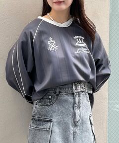 Mi-je / ミジェ スウェット | ユニフォームプルオーバー【韓国ファッション】