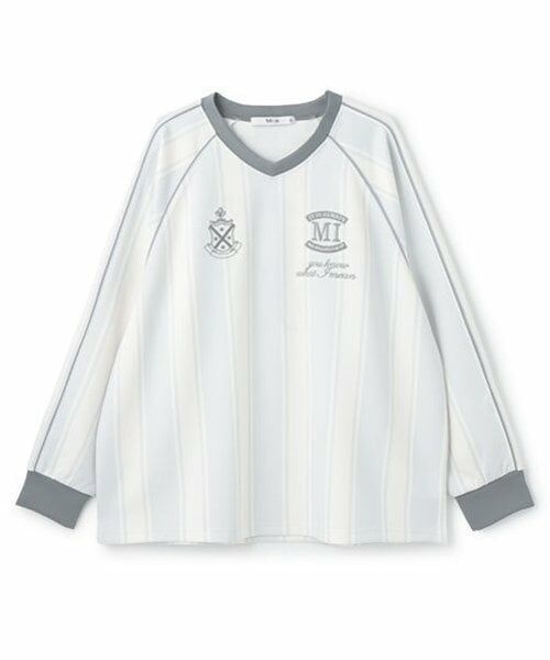 Mi-je / ミジェ スウェット | ユニフォームプルオーバー【韓国ファッション】 | 詳細1