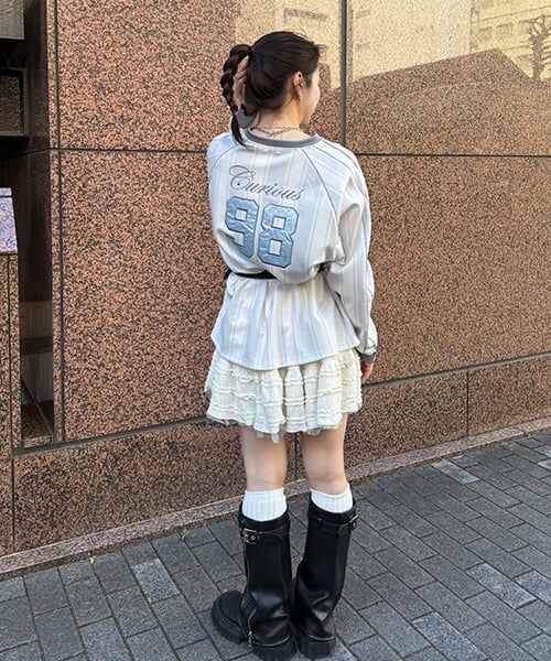 Mi-je / ミジェ スウェット | ユニフォームプルオーバー【韓国ファッション】 | 詳細18