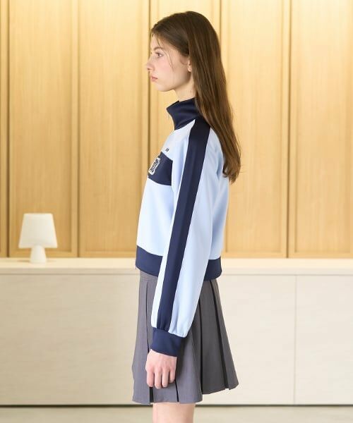 Mi-je / ミジェ ブルゾン | バイカラーロゴトラックジャケット【韓国ファッション】 | 詳細4