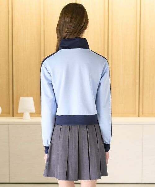 Mi-je / ミジェ ブルゾン | バイカラーロゴトラックジャケット【韓国ファッション】 | 詳細5