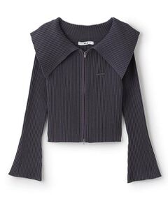 Mi-je / ミジェ ニット・セーター | セーラーカラーZIPニット【韓国ファッション】