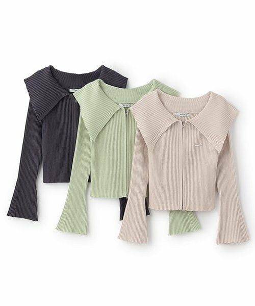 Mi-je / ミジェ ニット・セーター | セーラーカラーZIPニット【韓国ファッション】 | 詳細13