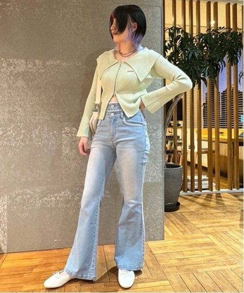 Mi-je / ミジェ ニット・セーター | セーラーカラーZIPニット【韓国ファッション】 | 詳細16