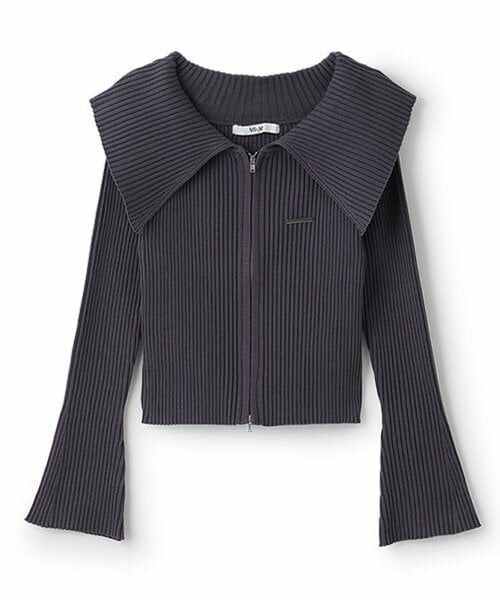 Mi-je / ミジェ ニット・セーター | セーラーカラーZIPニット【韓国ファッション】 | 詳細3