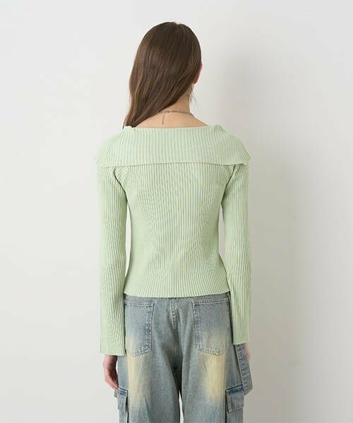 Mi-je / ミジェ ニット・セーター | セーラーカラーZIPニット【韓国ファッション】 | 詳細5