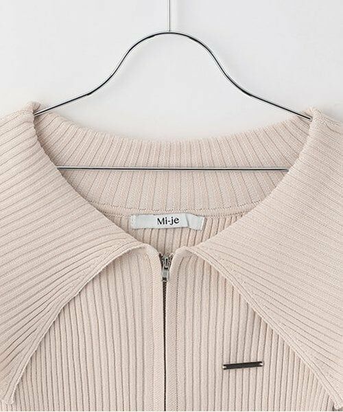 Mi-je / ミジェ ニット・セーター | セーラーカラーZIPニット【韓国ファッション】 | 詳細8
