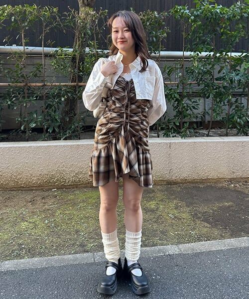 Mi-je / ミジェ シャツ・ブラウス | クロップドシャツビスチェSET【韓国ファッション】 | 詳細16