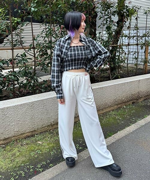 Mi-je / ミジェ シャツ・ブラウス | クロップドシャツビスチェSET【韓国ファッション】 | 詳細18