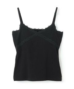 Mi-je / ミジェ Tシャツ | クロスレースキャミ【韓国ファッション】