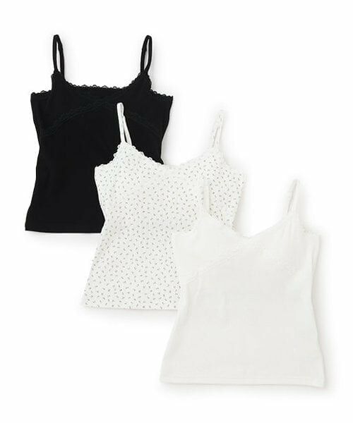 Mi-je / ミジェ Tシャツ | クロスレースキャミ【韓国ファッション】 | 詳細15