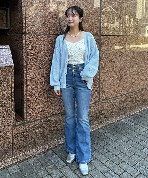 Mi-je / ミジェ Tシャツ | クロスレースキャミ【韓国ファッション】 | 詳細16