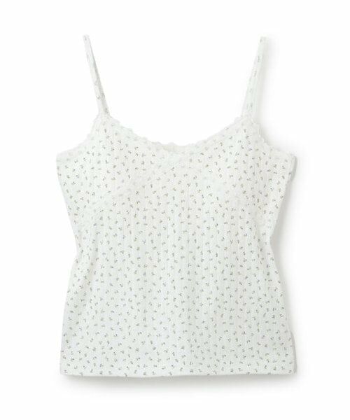 Mi-je / ミジェ Tシャツ | クロスレースキャミ【韓国ファッション】 | 詳細3