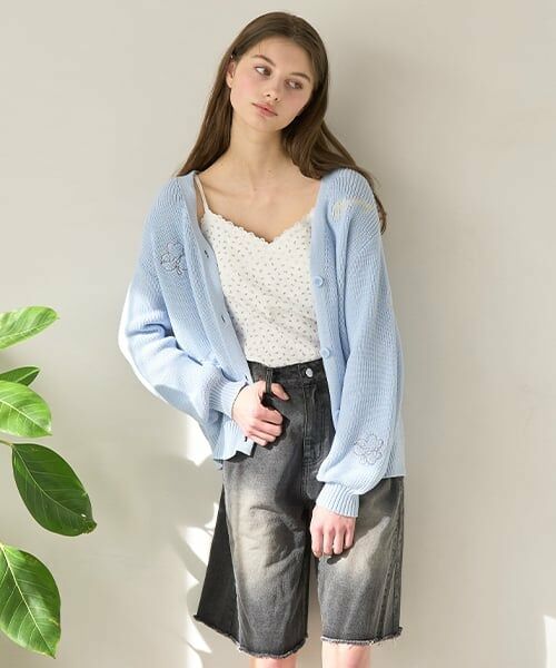 Mi-je / ミジェ Tシャツ | クロスレースキャミ【韓国ファッション】 | 詳細7