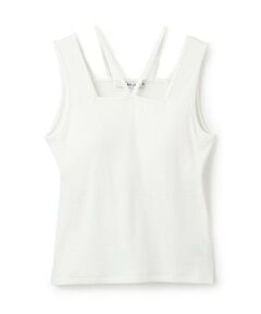 Mi-je / ミジェ Tシャツ | クロスホルタータンク【韓国ファッション】