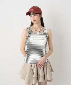 Mi-je / ミジェ Tシャツ | クロスホルタータンク【韓国ファッション】