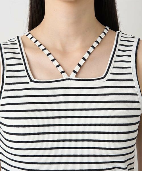 Mi-je / ミジェ Tシャツ | クロスホルタータンク【韓国ファッション】 | 詳細6