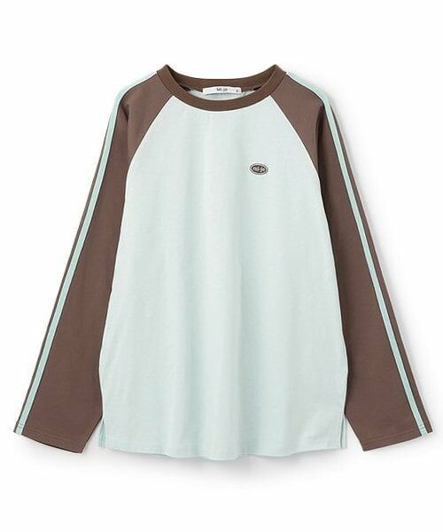 Mi-je / ミジェ Tシャツ | ラインラグラン長袖Tシャツ【韓国ファッション】 | 詳細2