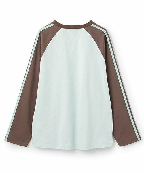 Mi-je / ミジェ Tシャツ | ラインラグラン長袖Tシャツ【韓国ファッション】 | 詳細7