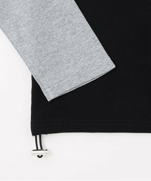 Mi-je / ミジェ Tシャツ | シャーリングラグランロンT【韓国ファッション】 | 詳細9