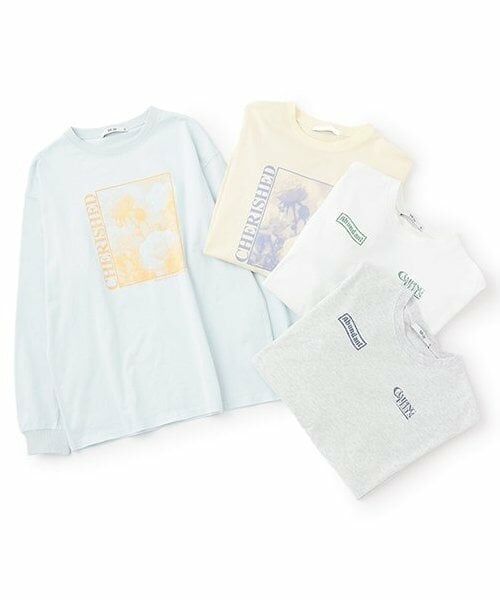 Mi-je / ミジェ Tシャツ | アソートグラフィック長袖Tシャツ【韓国ファッション】 | 詳細19